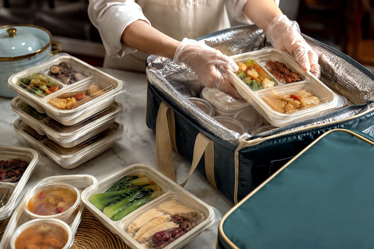 Jiahua postpartum meal packing and delivery