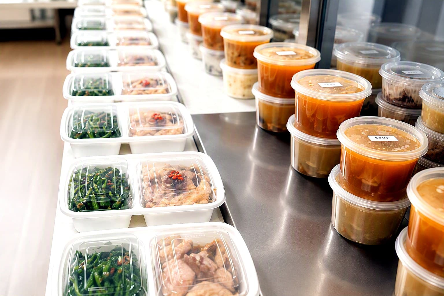 Jiahua real production and meal combinations